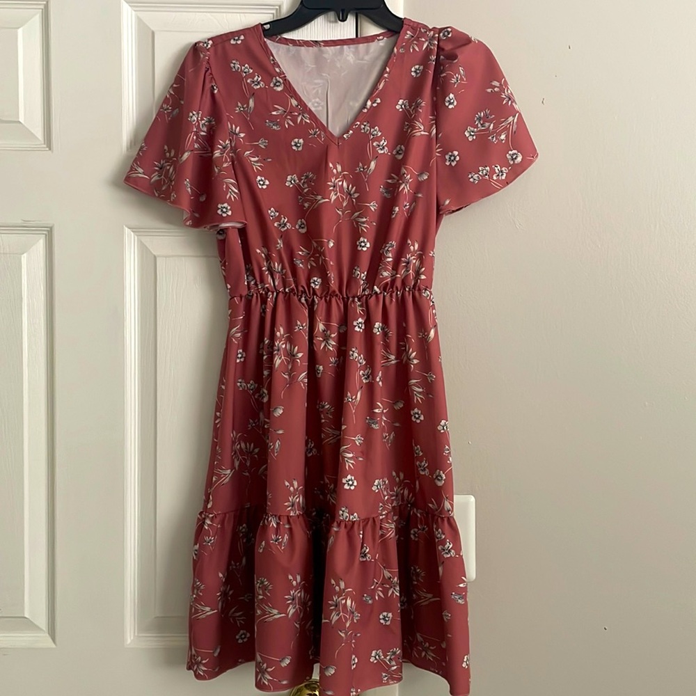 Shein Floral dress size M